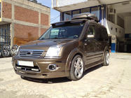Ford Connect 2010–2013 Sprednji spodnji lip spojler (za lakiranje) fotografija 5