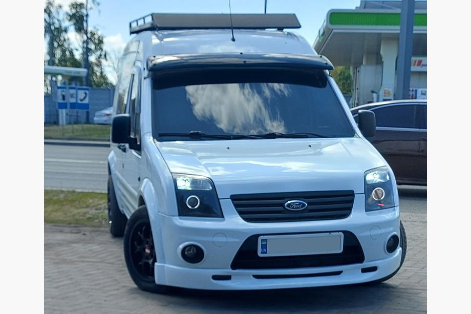 Ford Connect 2010–2013 Sprednji spodnji lip spojler (za lakiranje) Image