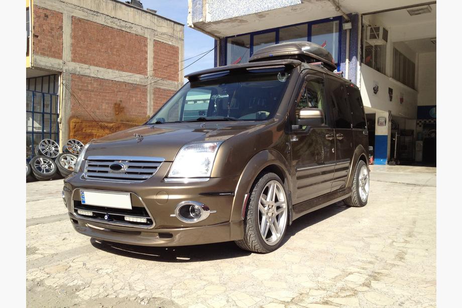 Ford Connect 2010–2013 Sprednji spodnji lip spojler (za lakiranje) Fotografija 5