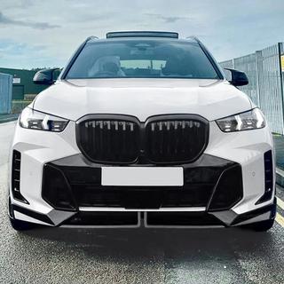 Sprednji lip splitter Paradigm V-1 (2023+, naravni karbon) BMW X5 G05 2019–2026 fotografija 2