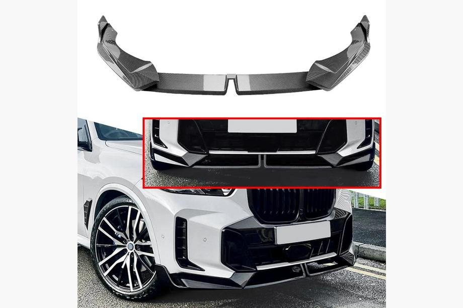 BMW X5 G05 2019–2026 Sprednji lip splitter Paradigm V-1 (2023+, naravni karbon) Image