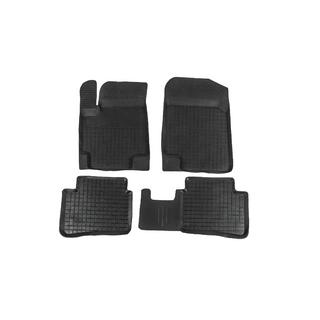 Gumijaste preproge za kabino z visokim robom (4 kosi, Polytep) Hyundai Accent 2006–2010 fotografija 1
