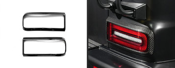 Mercedes G class W465 2025– Okvirji zadnjih luči (karbon) fotografija 3