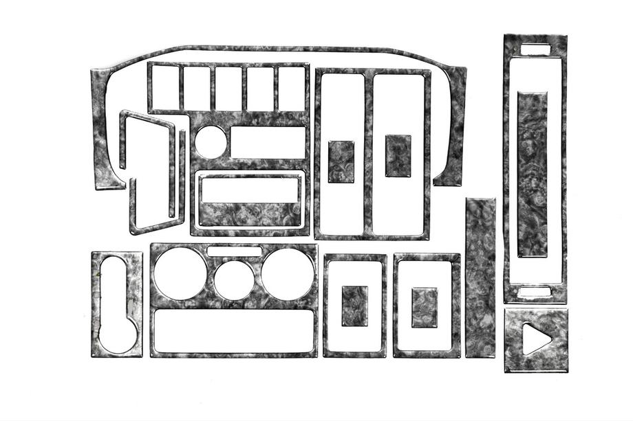 Volkswagen T4 Transporter 1990–2003 Obloge armaturne plošče (1999-2003) Karbon Fotografija 7