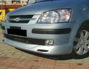 Hyundai Getz 2002– Sprednji spodnji lip spojler (za lakiranje) fotografija 4