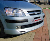 Hyundai Getz 2002– Sprednji spodnji lip spojler (za lakiranje) fotografija 6