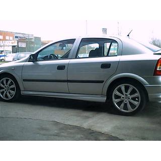 Stranski pragovi HB (za lakiranje) Opel Astra G Classic 1998–2012 fotografija 4