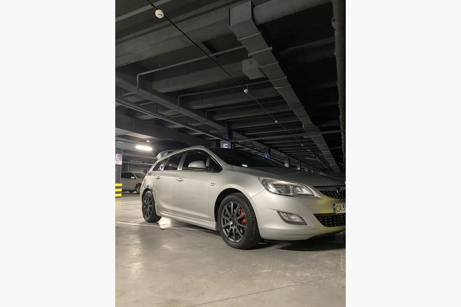 Opel Astra J 2009–2015 Stranski pragovi HB/SW (za lakiranje) Fotografija 2