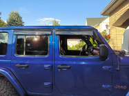 Jeep Wrangler 2018– Vetrni deflektorji za okna Niken Luxury (4 kosi) fotografija 1