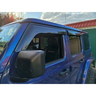 Vetrni deflektorji za okna Niken Luxury (4 kosi) Jeep Wrangler 2018– fotografija 3