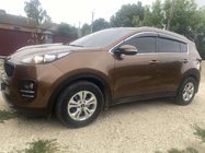 Kia Sportage 2015–2021 Vetrni deflektorji oken s kromirano letvijo Niken Luxury (4 kosi) fotografija 1