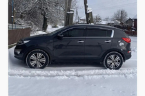 Kia Sportage 2010–2015 Vetrni deflektorji oken s kromirano letvijo Niken Luxury (4 kosi) fotografija 1