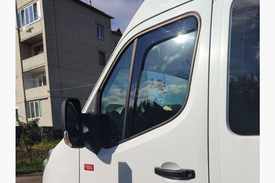 Opel Movano 2010–2021 Vetrni deflektorji za okna, vstavni Niken Luxury (2 kos) Image