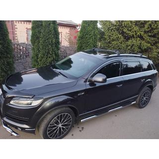 Strešni nosilci (prečne letve) za integrirane strešne nosilce Skybar V2 120 cm (2 kos) Audi Q7 2005–2015 fotografija 1