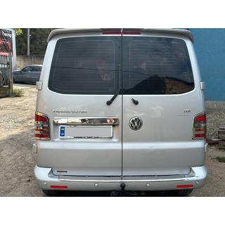 Letvica nad registrsko tablico za krilna vrata (nerjavno jeklo) Volkswagen T5 Transporter 2003–2010 fotografija 4