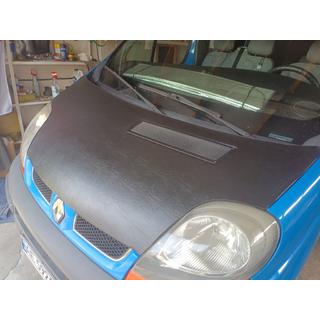 Prevleka za pokrov motorja (umetno usnje) Renault Trafic 2001–2015 fotografija 1