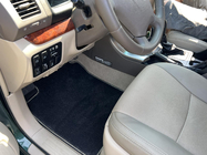 Toyota Land Cruiser Prado 120 2002–2009 Deluxe tekstilni tepihi (3 vrste, črni) fotografija 1
