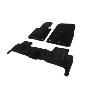 Tekstilne preproge za avto Deluxe V-2 (2012-2021, črne) Toyota Land Cruiser 200 2007–2021 fotografija 1