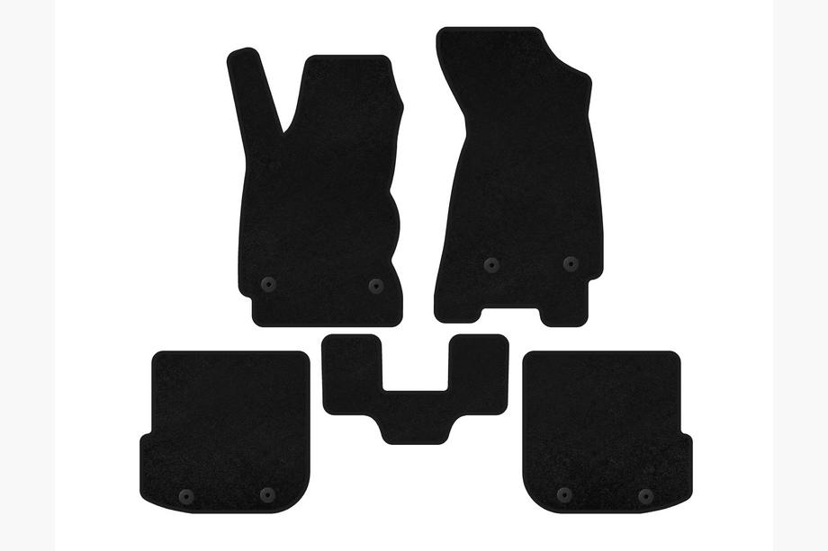 Audi A4 B5 1994–2001 Tekstilne preproge Deluxe (Avant, črne) Image