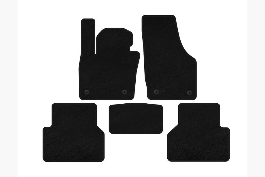 Audi Q3 2011–2019 Tekstilni tepihi Deluxe (Črna) Image