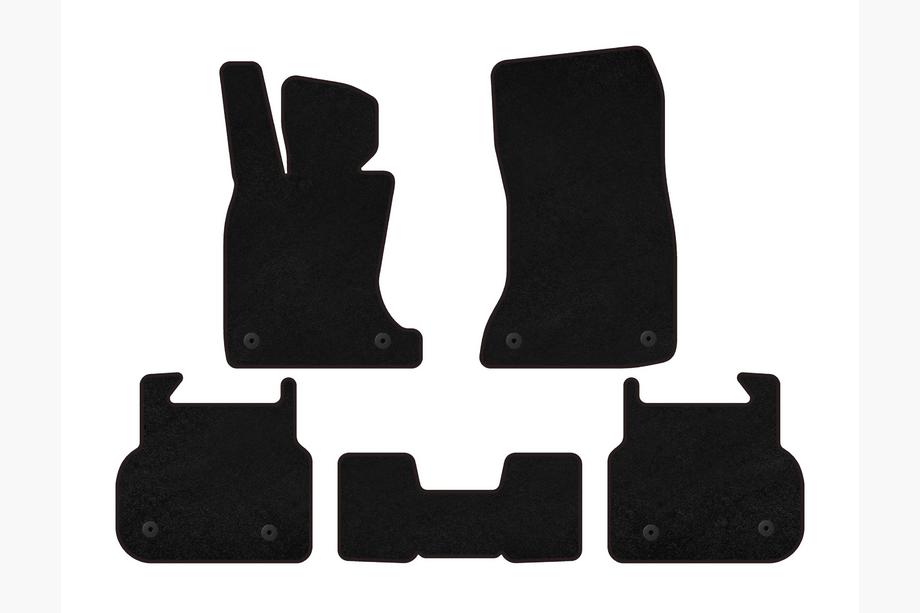 BMW serija 7 F01/F02 2008–2015 Tekstilni tepihi Deluxe (za F01, črni) Image