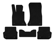 BMW serija 5 F10/F11 2010–2016 Tekstilne preproge Deluxe (za F-11, črne) fotografija 1