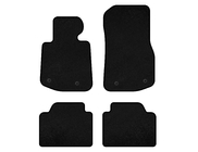BMW serija 4 F32/F33/F36 2012–2020 Tekstilne preproge Deluxe V2 (Črna) fotografija 1