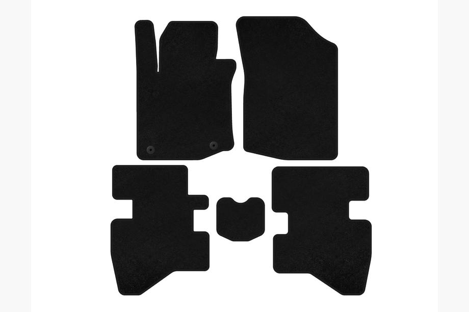 Citroen C-1 2014–2021 Tekstilni tepihi Deluxe (HB, črni) Image