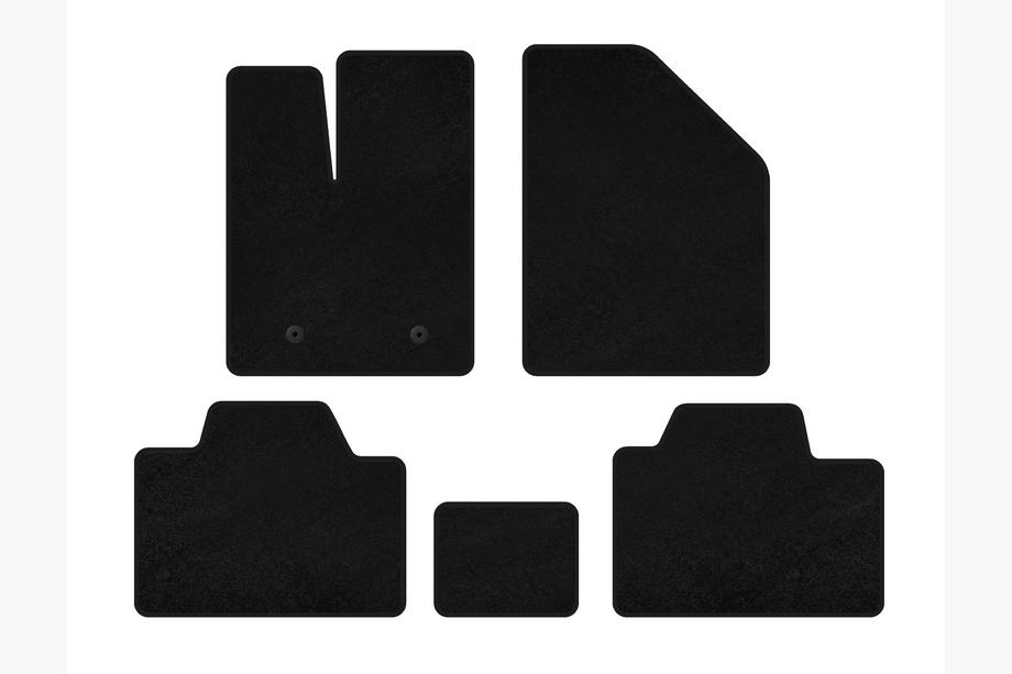 Ford Edge 2006–2014 Tekstilni tepihi Deluxe (Črna) Image