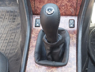 Mercedes E-сlass W124 1984–1997 Usnjen prestavni ročaj z manšeto fotografija 5