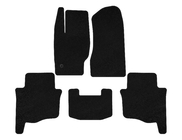 Jeep Grand Cherokee WK 2004–2010 Tekstilni tepihi Deluxe (Črna) fotografija 1