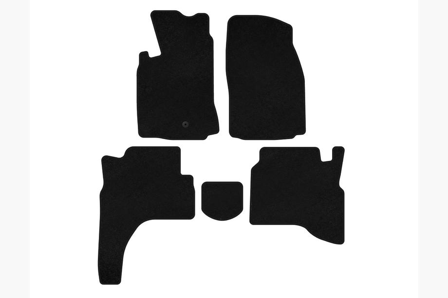 Mitsubishi Pajero Sport 1996–2007 Tekstilni tepihi Deluxe (Črna) Image