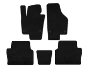 Seat Alhambra 2010– Tekstilne preproge za avto Deluxe (2 vrsti, črne) fotografija 1