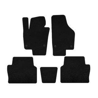Tekstilne preproge za avto Deluxe (2 vrsti, črne) Seat Alhambra 2010– fotografija 1