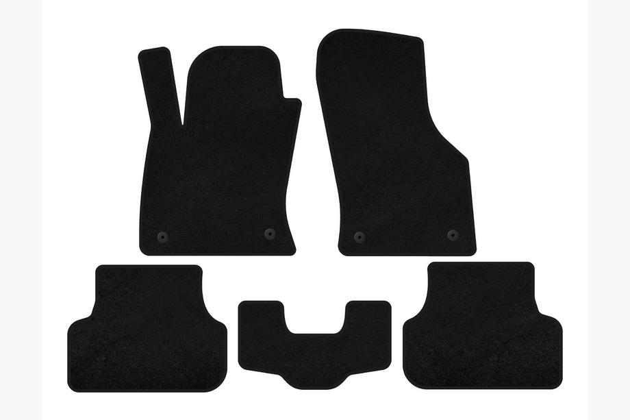 Seat Leon 2013–2020 Tekstilni tepihi Deluxe (2013-2016, SW, črni) Image