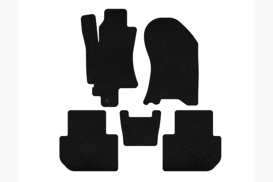 Subaru Tribeca 2005–2014 Tekstilni tepihi Deluxe (Črna) Image