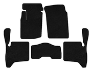 Suzuki Vitara 1998–2006 Tekstilne preproge Deluxe (3-vratni, črne) fotografija 1