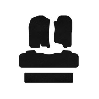 Tekstilne preproge Deluxe (3 vrste, 2007-2014, črne) Chevrolet Tahoe 2014–2019 fotografija 1