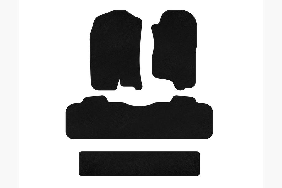 Chevrolet Tahoe 2014–2019 Tekstilne preproge Deluxe (3 vrste, 2007-2014, črne) Image