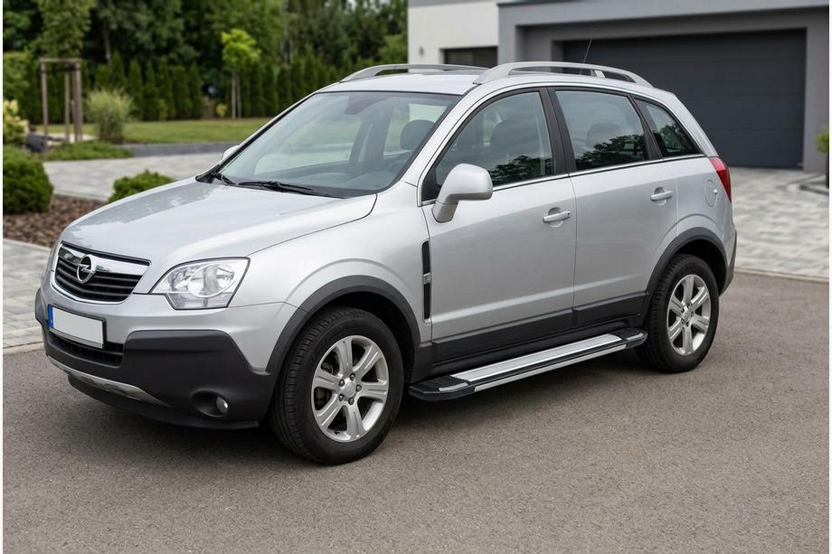Opel Antara 2006–2017 Stranske stopnice Rainbow (2 kos, aluminij) Image
