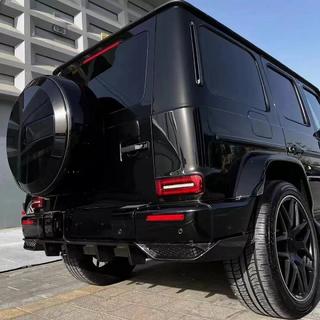 Difuzor zadnjega odbijača V2 (za G63 AMG, karbon) Mercedes G-Class W463 2018–2024 fotografija 4
