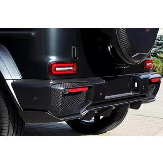 Difuzor zadnjega odbijača V2 (za G63 AMG, karbon) Mercedes G-Class W463 2018–2024 fotografija 3