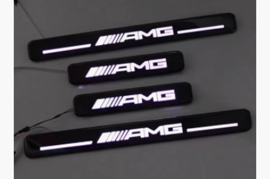 Mercedes G-Class W463 2018–2024 AMG-Style obloge pragov (karbon) Fotografija 1