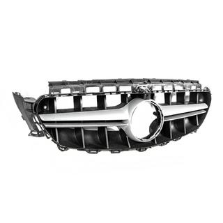 Sprednja maska v dizajnu E63 AMG Silver (za Avantgarde/AMG-Line/E43 AMG/E53 AMG 2016-2019) Mercedes Razred E W213 2016–2023 fotografija 3
