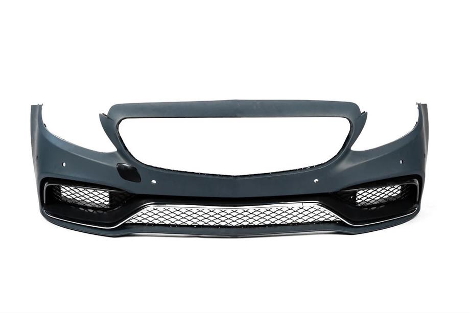Mercedes C-class W205 2014–2021 Sprednji odbijač (AMG C63-designs 2014-2018) Fotografija 1