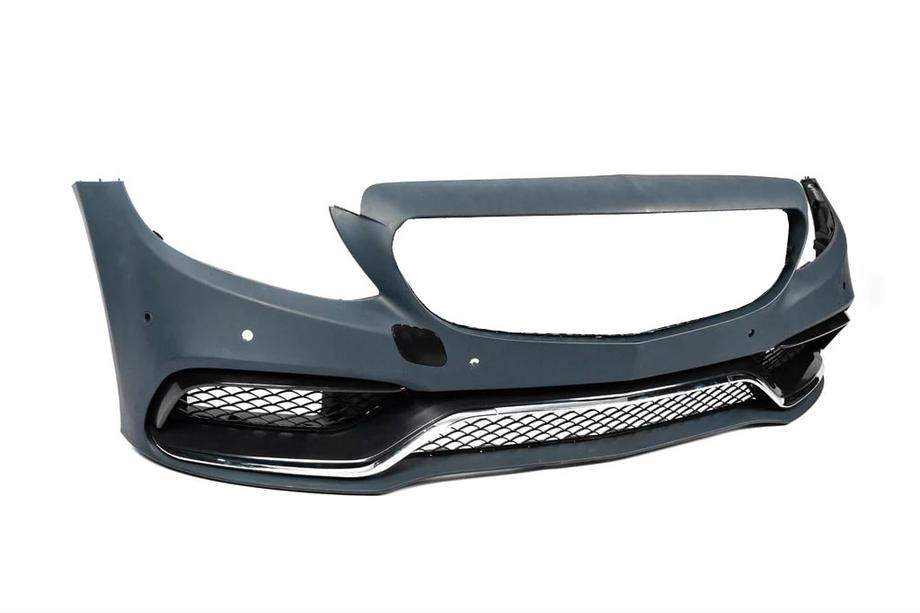 Mercedes C-class W205 2014–2021 Sprednji odbijač (AMG C63-designs 2014-2018) Fotografija 2
