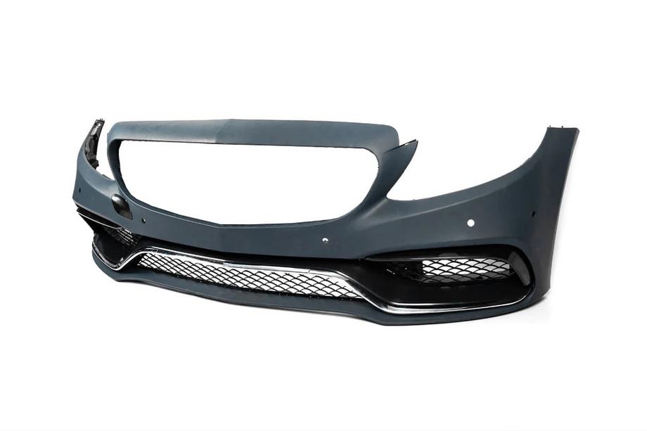 Mercedes C-class W205 2014–2021 Sprednji odbijač (AMG C63-designs 2014-2018) Fotografija 3