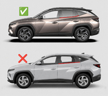 Hyundai Tucson NX4 2021– Deflektorji oken (4 kosi, HIC) fotografija 1