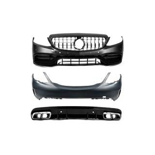 Karoserijski komplet s polnim zadnjim odbijačem (AMG C63-designs 2018-2021) Mercedes C-class W205 2014–2021