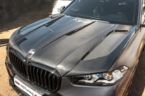 BMW X6 G06 2019–2027 Karbon pokrov motorja (G06/F96) fotografija 2